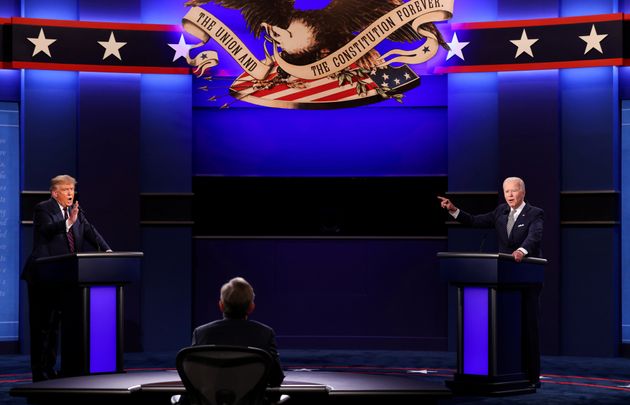 도널드 트럼프 대통령과 조 바이든 전 부통령은 지난달 29일 1차 대선 토론을 했다. 
