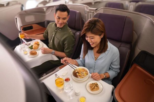 싱가포르항공은 공항에 주기 중인 A380 여객기를 일종의 '팝업 레스토랑'으로 활용하는 아이디어를 떠올렸다.