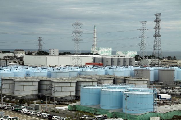 (자료사진) 일본 후쿠시마 제1원전 오염수를 보관하기 위해 세워진 물탱크들. 2017년 10월12일. 