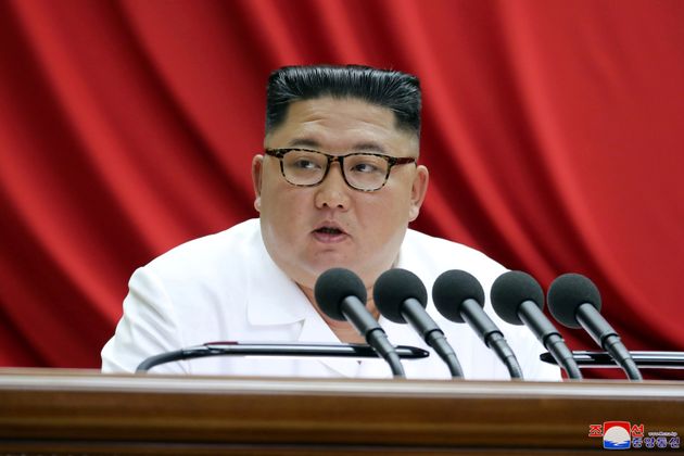 북한 김정은 국무위원장. 