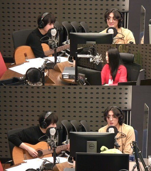 KBS 쿨FM '정은지의 가요광장' 보이는 라디오 캡처