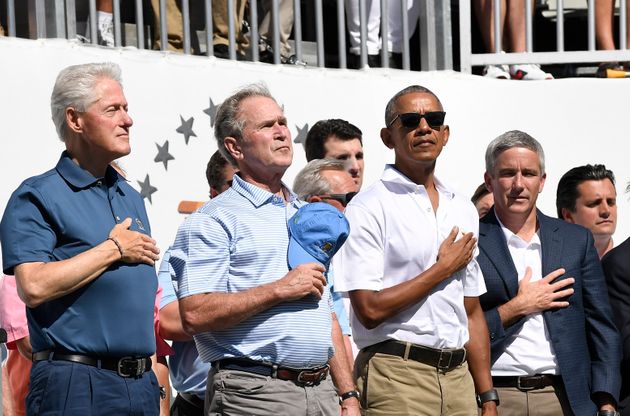 클린턴, 부시, 오바마 전 미국 대통령들