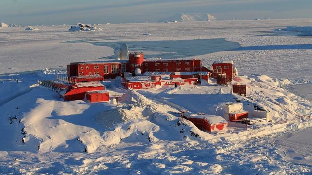 (자료사진) 칠레 베르나르도 오이긴스 리켈메 남극기지. 