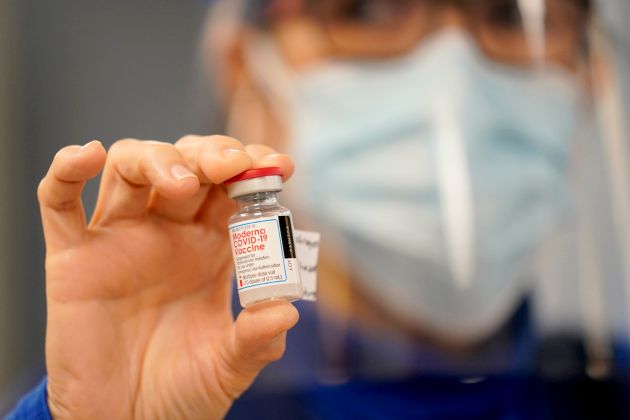 모더나의 코로나19 백신. 미국 국립보건원과 함께 개발한 이 백신은 미국에서 긴급사용승인을 받아 접종이 진행되고 있다. 