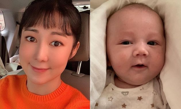 사유리와 사유리의 전부인 아들 젠&nbsp;