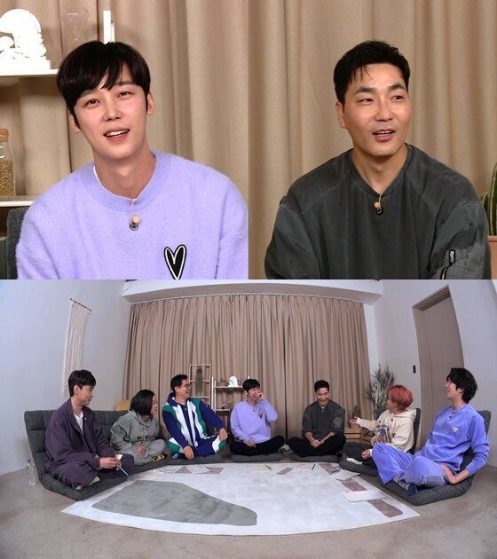 KBS 예능프로그램 ‘옥탑방의 문제아들’에 출연한 윤종훈과 하도권