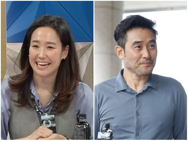 방송인 강주은과 그의 남편 배우 최민수