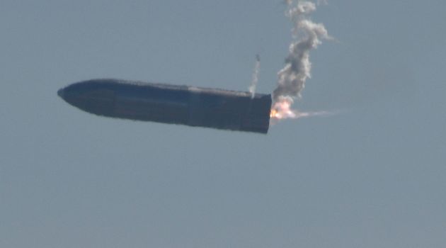 미국 민간 우주기업 스페이스X 화상 탐사선 시제품 'SN9'이 착륙 도중 폭발했다.