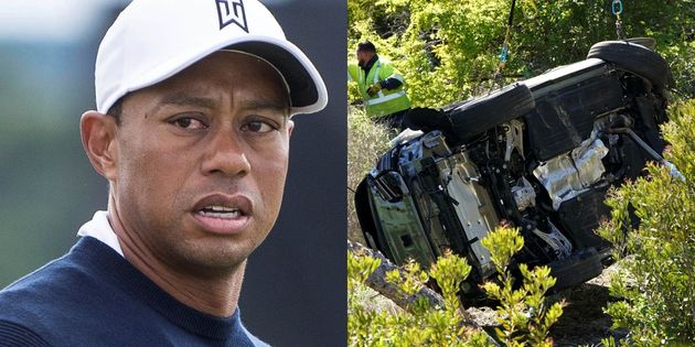 미국의 골프 황제 타이거 우즈가 차량 전복 사고를 당했다.