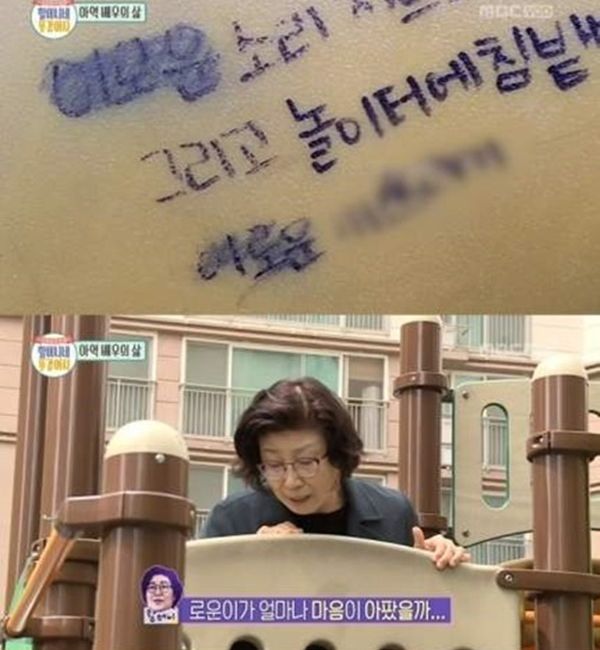 아역배우 이로운 고충 전한 '할머니네 똥강아지' 방송 장면 