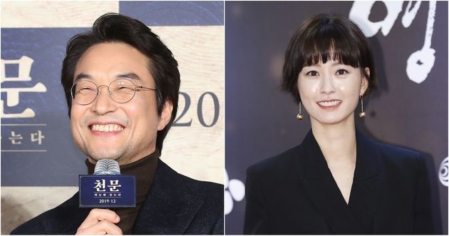 JTBC 방영 예정 드라마 '아침이 밝아올 때까지' 출연 확정한 배우 한석규·정유미