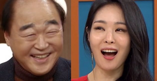 부녀 사이인 배우 장광, 방송인 미자&nbsp;