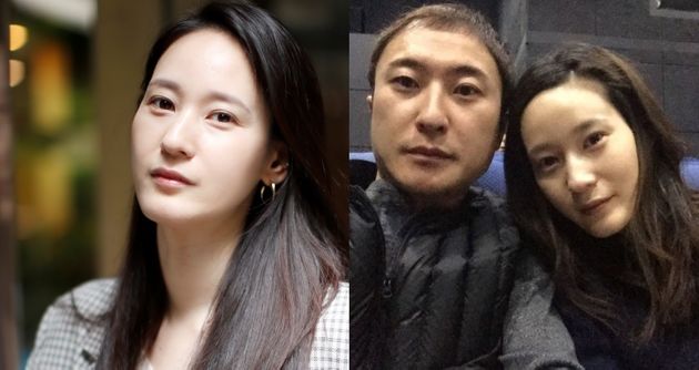 배정훈 PD와 배우 이영진. 오른쪽은 두 사람이 처음으로 데이트한 날 찍은 사진이라고 한다.