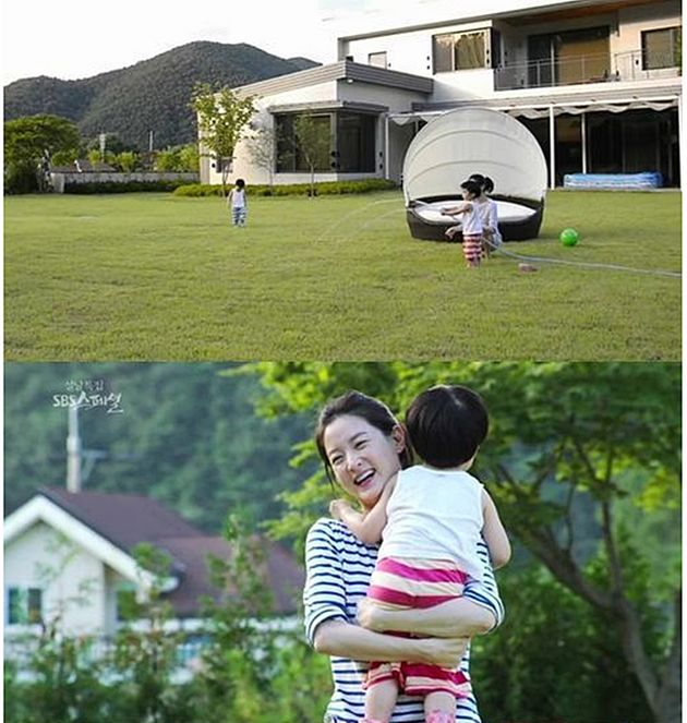 2014년 공개된 경기도 양평군 서종면 문호리에 위치한 이영애의 집