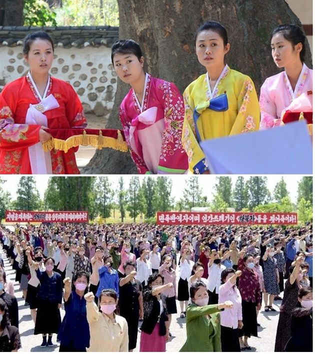 북한 김정은 국무위원장이 '여성을 존중하는 것은 공산주의자의 미덕이고, 여성을 사랑하는 기풍 세워야 한다'면서도 치마저고리 옷차림 및 아내와 며느리 본분을 강조하며 북한다운 한계를 보였다. 북한은 성차별이 심하기로 유명한 국가다. 