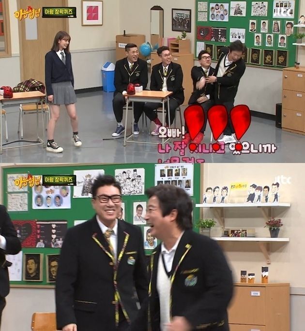3월 JTBC ‘아는 형님‘에서 이수근이 그룹 코코 출신인 이혜영 흉내를 내자 발끈하는 이상민  