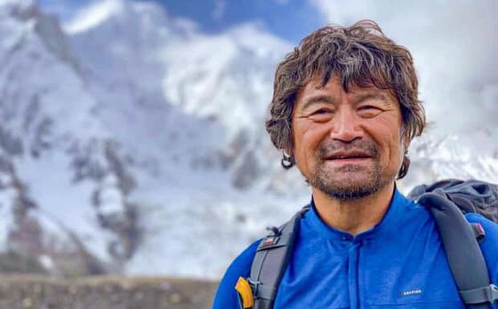 장애 산악인 최초로 히말라야 14좌 완등에 성공한 김홍빈 대장. 김 대장은 18일 8000m급 등정의 마지막 관문인 브로드피크 완등에 성공하고 하산 중 조난을 당했다.