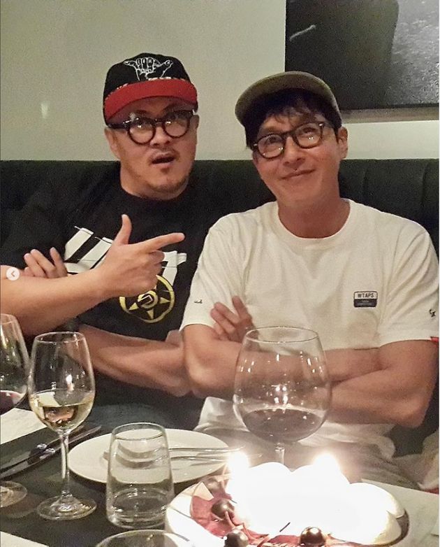 데프콘과 김주혁.