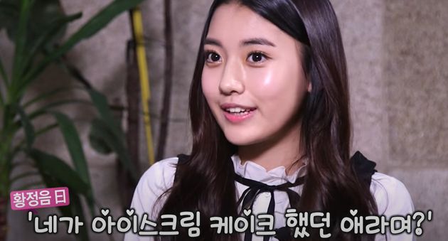 드라마 '그녀는 예뻤다'에서 황정음 동생 역할로 출연했던 2015년 정다빈의 인터뷰 