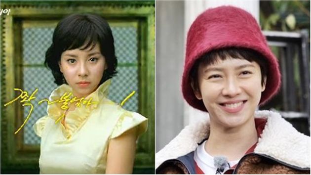 데뷔 초 송지효의 롯데리아 광고 / SBS '런닝맨'
