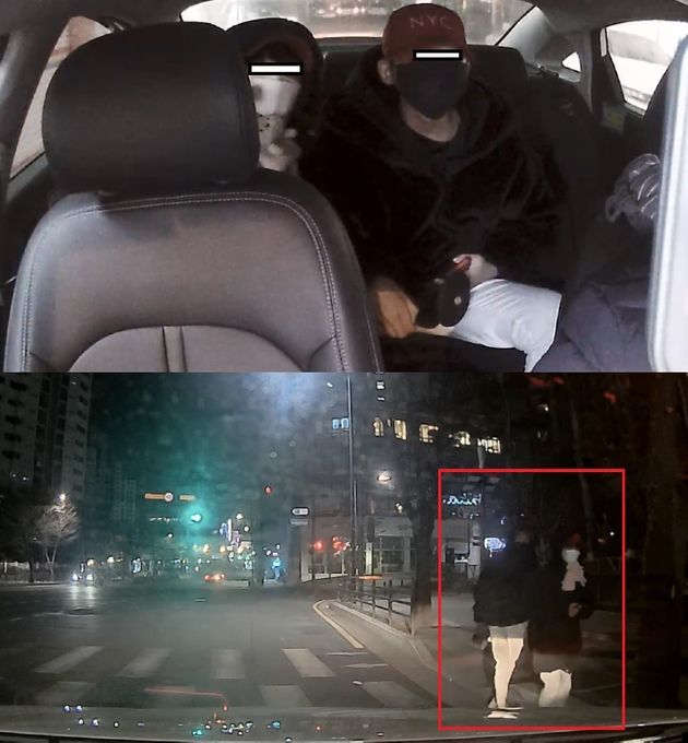 경기도 고양에서 인천까지 택시를 이용한 뒤 요금을 내지 않고 도주한 20대 추정 남녀 일행.
