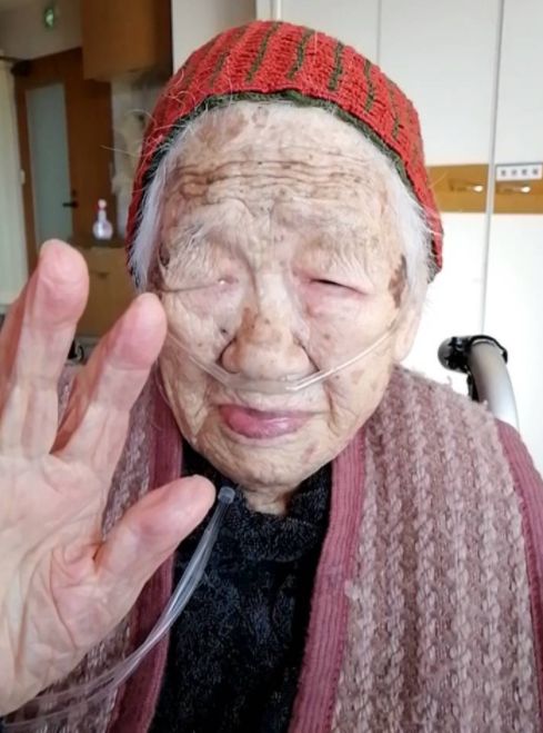 119세 맞은 타나카 카네 할머니