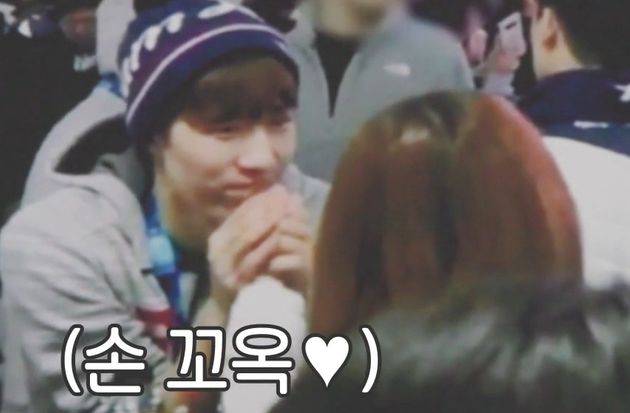 열애설에 불을 지핀 4년 전 황대헌-최민정&nbsp;