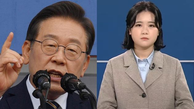이재명 전 민주당 대선 후보와 박지현 민주당 여성위원회 부위원장.