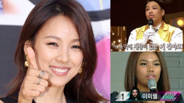 이효리와 이미쉘.