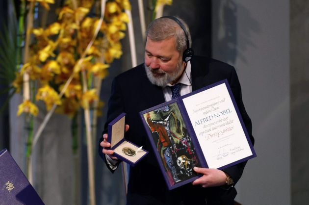 노벨 평화상 수상한 디미트리 무라토프