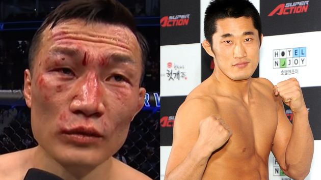 UFC에서 역사를 썼던 한국인 파이터: 정찬성과 김동현.