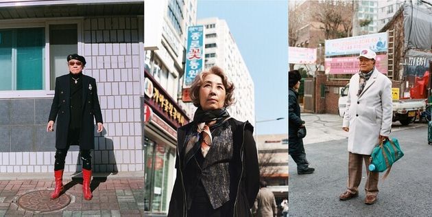 사진작가 김동현(30)씨가 거리에서 만난 ‘멋쟁이 어르신’들 모습.