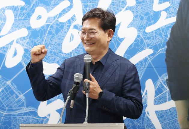 송영길 전 더불어민주당 서울시장 후보.&nbsp;