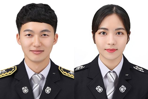 물에 빠진 관광객을 구한 강태우, 김지민 소방교는 부부 사이다.