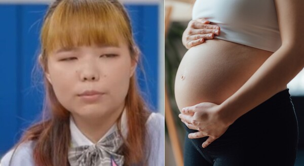 중학교 2학년 때 아이를 낳은 강효민씨&nbsp;