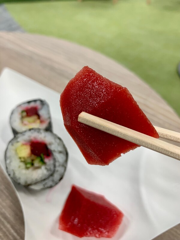 식물성 재료로 만든 참치 식품 출처 :&nbsp;Yuko Funazaki/Huffpost Japan