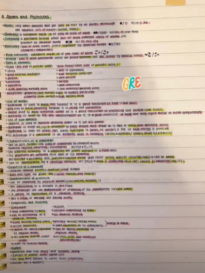 김희선 딸 연아의 필기 노트. 출처 : 인스타그램