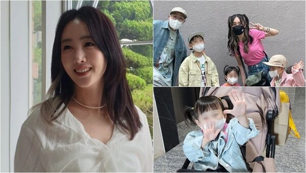 막내딸 송이의 희귀병 진단 소식을 전한 가수 별. 출처: 별 인스타그램