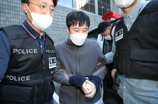 신당역 스토킹 살인 저지른 피의자 전주환. 출처: 뉴스1