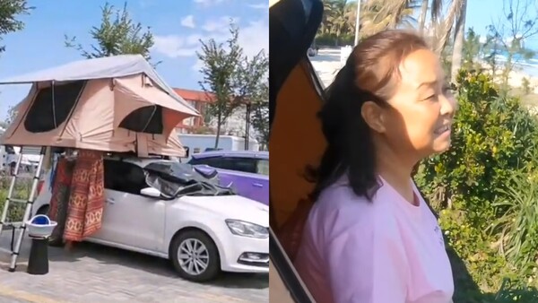 혼자 2년간 8만 km의 로드 트립을 떠난 여성 / 출처: 유튜브 '자동차로 여행하는 50세 이모'