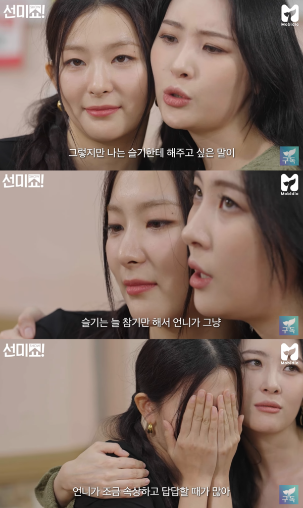 슬기에게 속상한 이유는?&nbsp;출처: 유튜브 채널 '모비딕 Mobidic'