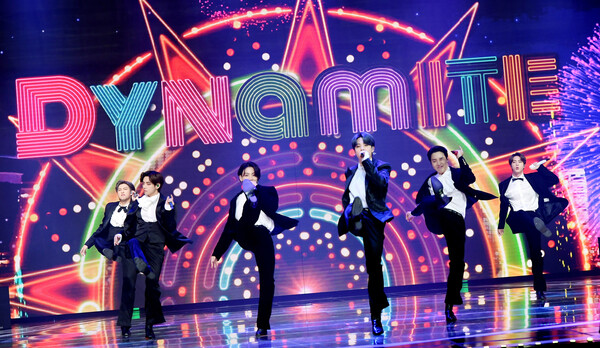 방탄소년단. ⓒ뉴스1/더팩트 뮤직 어워즈 제공