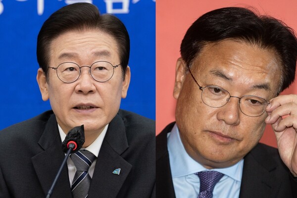 이재명 더불어민주당 대표, 정진석 국민의힘 비대위원장 ⓒ뉴스1