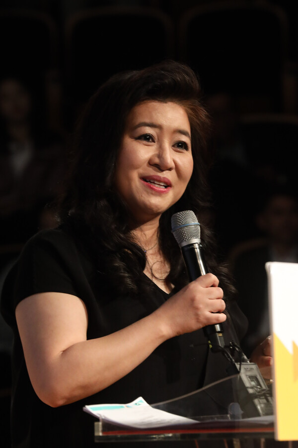 [자료사진] 마이크를 잡고 이야기하는 오은영 박사. ⓒ뉴스1