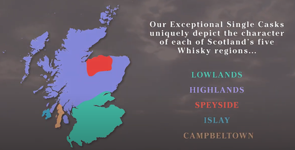 스코틀랜드의 대표적인 위스키 생산지. ⓓDouglas Laing & Co.유튜브 영상 캡쳐