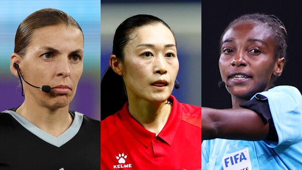 (왼쪽부터)스테파니 프라파르, 살리마 무칸상가, 야마시타 요시미. ⓒ게티 이미지