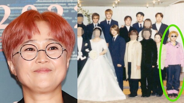 송은이의 하객 패션. ⓒ뉴스1, SBS