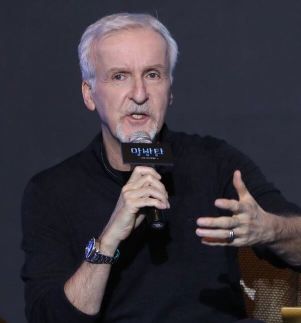 내한한 제임스 카메론 감독 ⓒ뉴스1