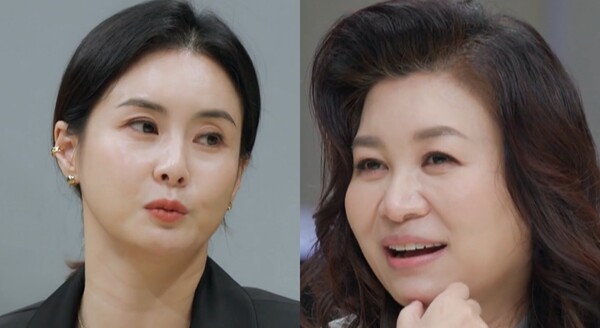 최정윤과 오은영 박사. ⓒ채널A