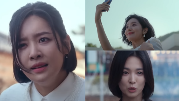 배우 차주영과 송혜교&nbsp;ⓒ넷플릭스